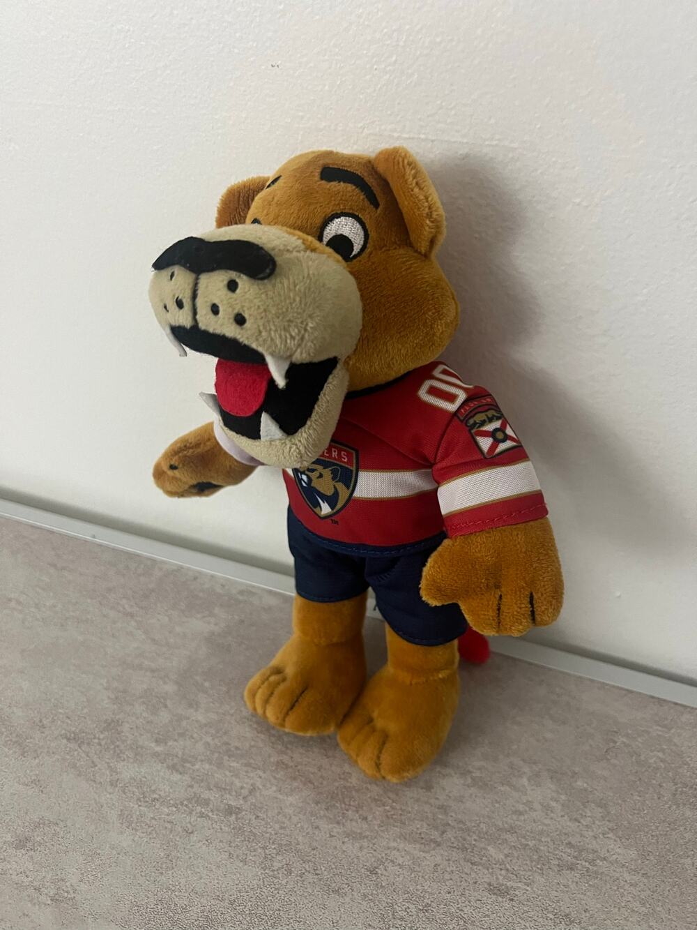 VTG Florida Panthers Foco Stanley Mascot Stuffed Animal Plush Lion 11" Rare